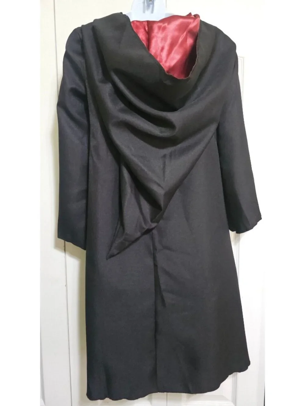 Harry Potter Cloak Robe Costume Boys 7-8 Hooded Wand Tie Hedwig Plush Glasses